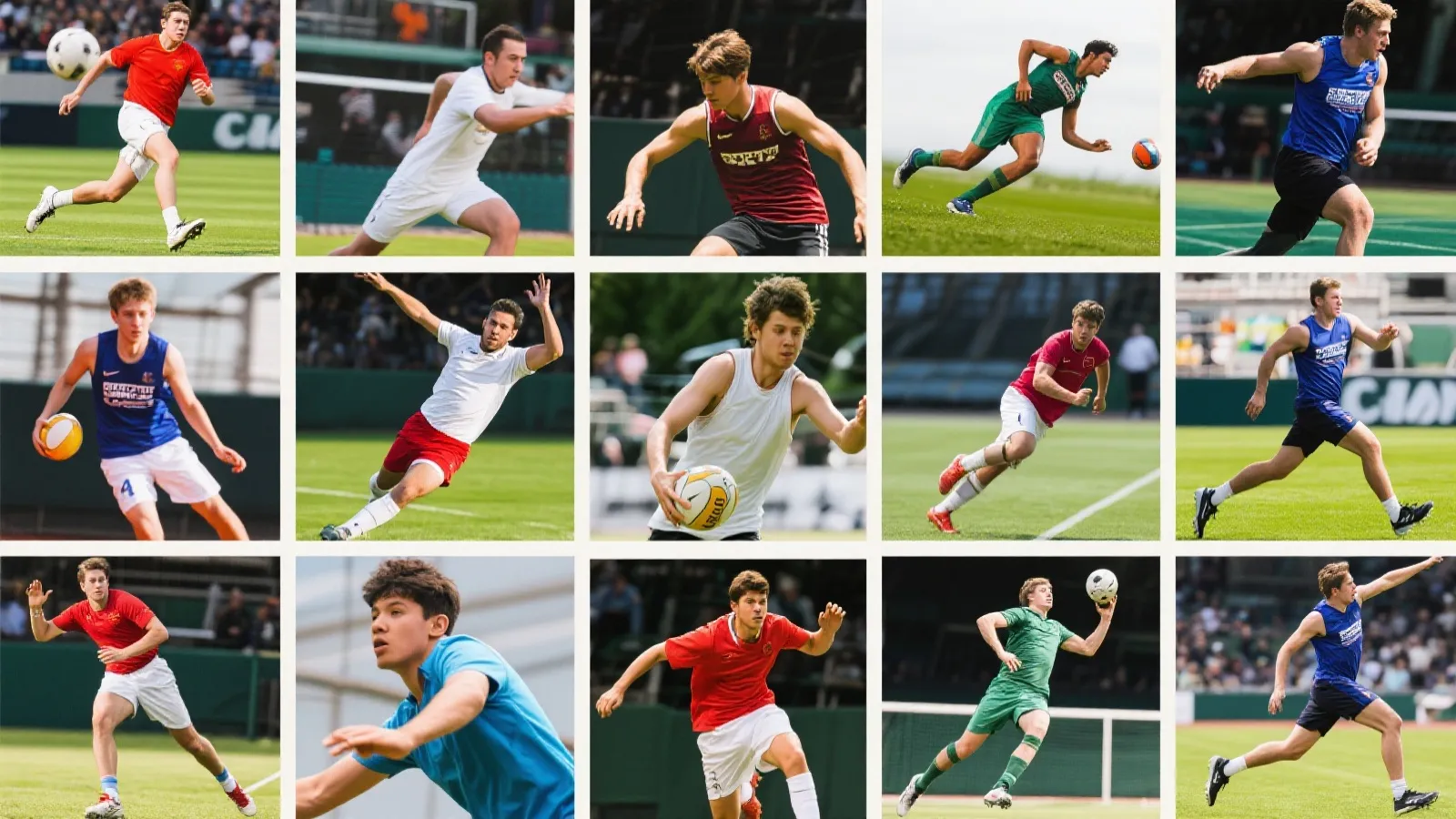 体育应用场景插画